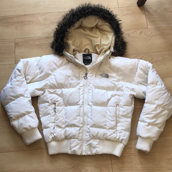 north face down bomber jacket